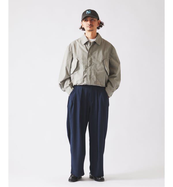 JOURNAL STANDARD relume「ダブルプリーツ ヒールカット スラックス」|スラックス|