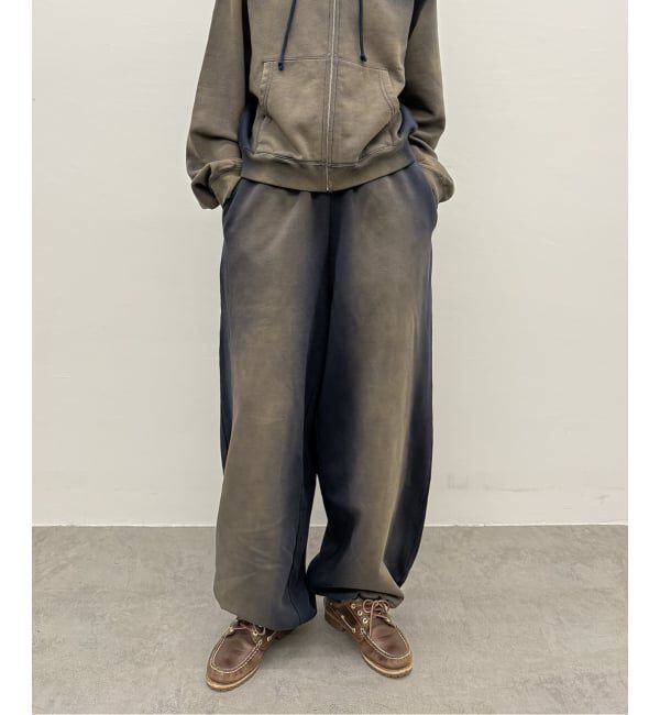 Oriens JOURNAL STANDARD「ブリーチスウェットパンツ」|その他|ネイビー