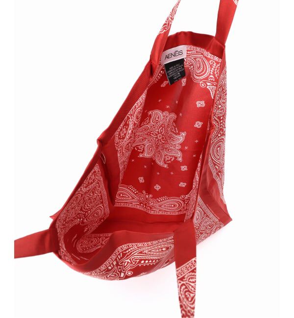 journal standard L'essage「《追加》【AENEIS/エネス】Minimal Bandana Silk Totebag：トートバッグ」|トートバッグ|