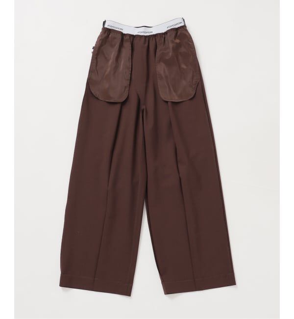 journal standard L'essage「【PROTAGONISTA/プロタゴニスタ】ベルトパンツ」|スラックス|