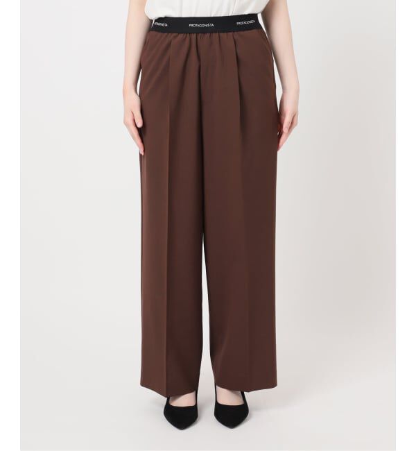 journal standard L'essage「【PROTAGONISTA/プロタゴニスタ】ベルトパンツ」|スラックス|