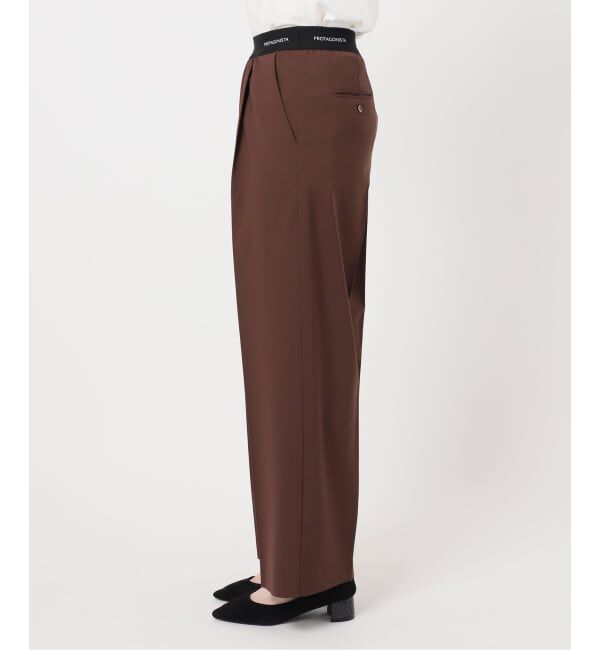 journal standard L'essage「【PROTAGONISTA/プロタゴニスタ】ベルトパンツ」|スラックス|