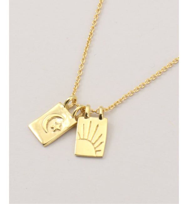 JOURNAL STANDARD relume「【chibi jewels/チビジュエルズ】 Sun&Moon Escapular ネックレス」|ネックレス|