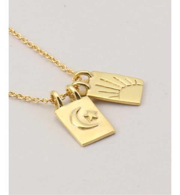 JOURNAL STANDARD relume「【chibi jewels/チビジュエルズ】 Sun&Moon Escapular ネックレス」|ネックレス|