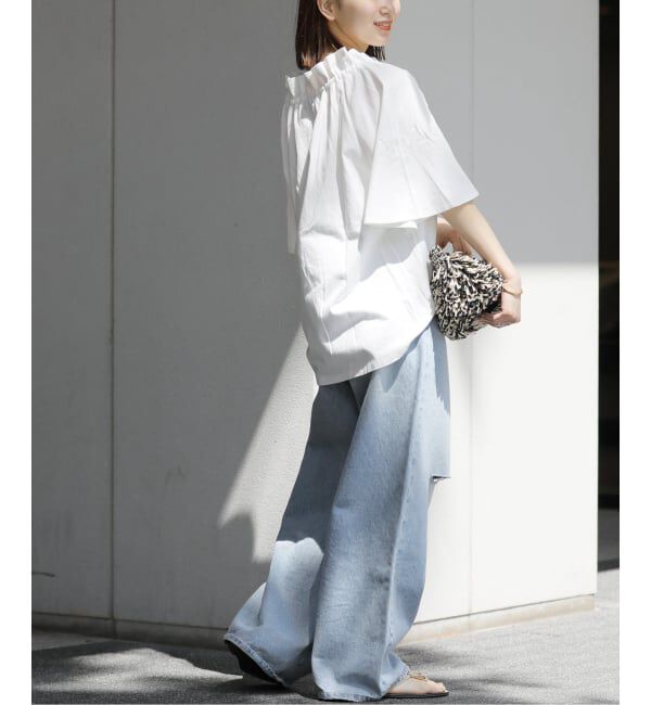 JOURNAL STANDARD relume「《WEB限定追加》フリルリボンTシャツ」|Tシャツ・カットソー|