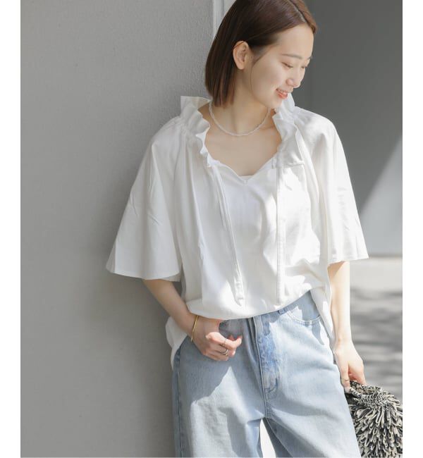 JOURNAL STANDARD relume「《WEB限定追加》フリルリボンTシャツ」|Tシャツ・カットソー|