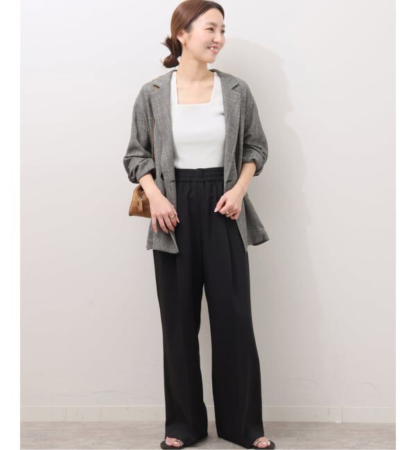 JOURNAL STANDARD relume「《WEB限定追加2》マットウースフレアタックパンツ」|スラックス|