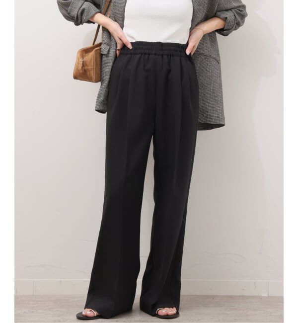 JOURNAL STANDARD relume「《WEB限定追加2》マットウースフレアタックパンツ」|スラックス|