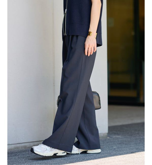 JOURNAL STANDARD relume「《WEB限定追加2》マットウースフレアタックパンツ」|スラックス|