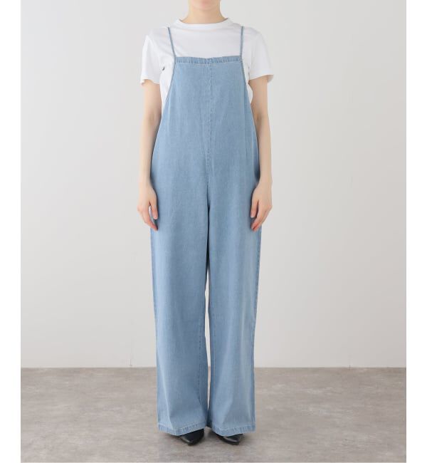 journal standard L'essage「【BASERANGE/ベースレンジ】YUMI JUMPSUIT ジャンプスーツ」|ワンピース|ブルー