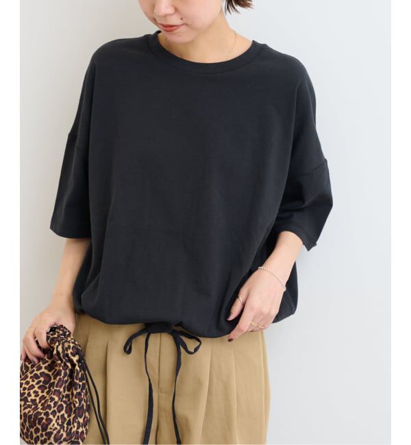 JOURNAL STANDARD relume「《追加》ギャザーヘムショートスリーブTシャツ」|Tシャツ・カットソー|