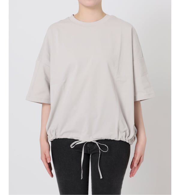 JOURNAL STANDARD relume「《追加》ギャザーヘムショートスリーブTシャツ」|Tシャツ・カットソー|