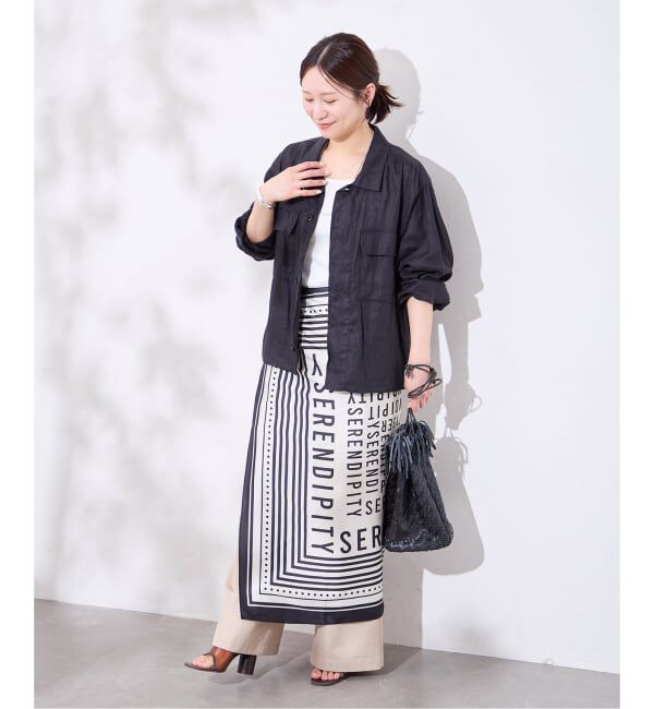 JOURNAL STANDARD「《追加予約3》リネンミリタリージャケット」|ミリタリージャケット|