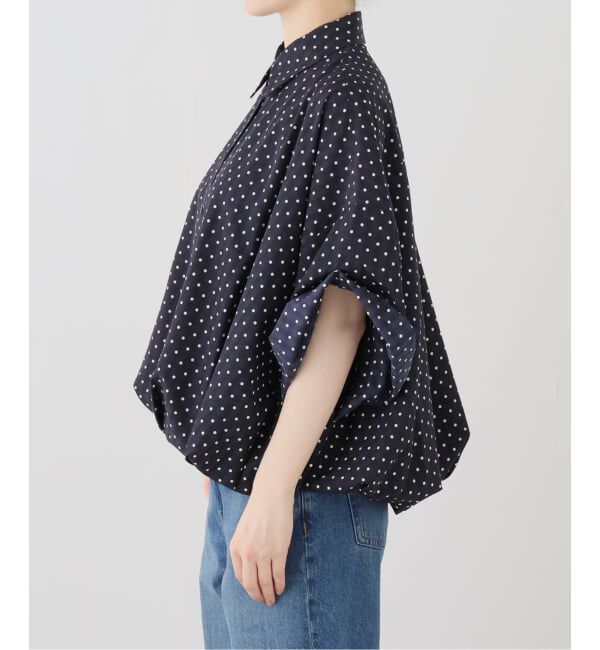 JOURNAL STANDARD relume「【PROVOKE/プロヴォーク】 ショートスリーブドットバルーンシャツ」|シャツ・ブラウス|