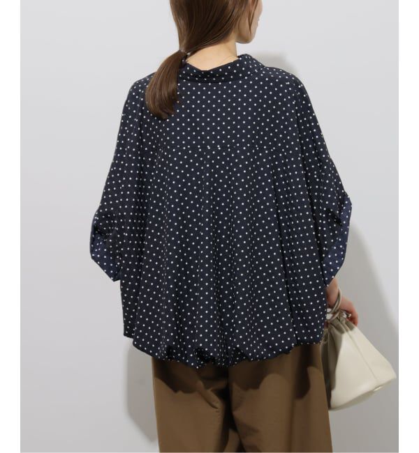 JOURNAL STANDARD relume「【PROVOKE/プロヴォーク】 ショートスリーブドットバルーンシャツ」|シャツ・ブラウス|