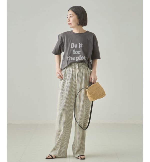 journal standard L'essage「【Do it~】ピグメントTシャツ」|Tシャツ・カットソー|