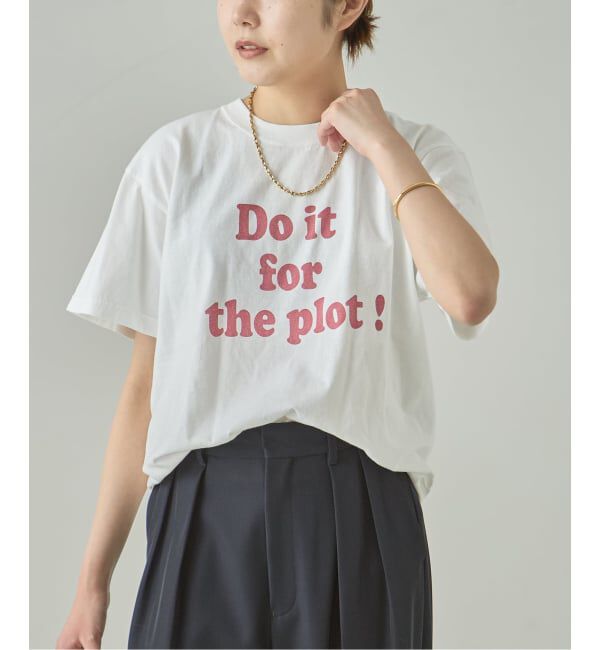 journal standard L'essage「【Do it~】ピグメントTシャツ」|Tシャツ・カットソー|
