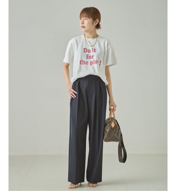 journal standard L'essage「【Do it~】ピグメントTシャツ」|Tシャツ・カットソー|