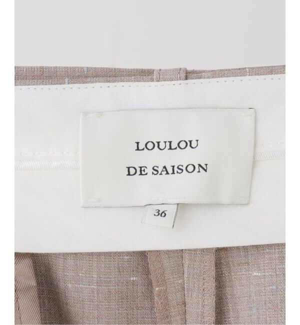 journal standard L'essage「LOULOU DE SAISON/ルル・ド・セゾン DAVY OVERSIZED TAILORED パンツ」|スラックス|