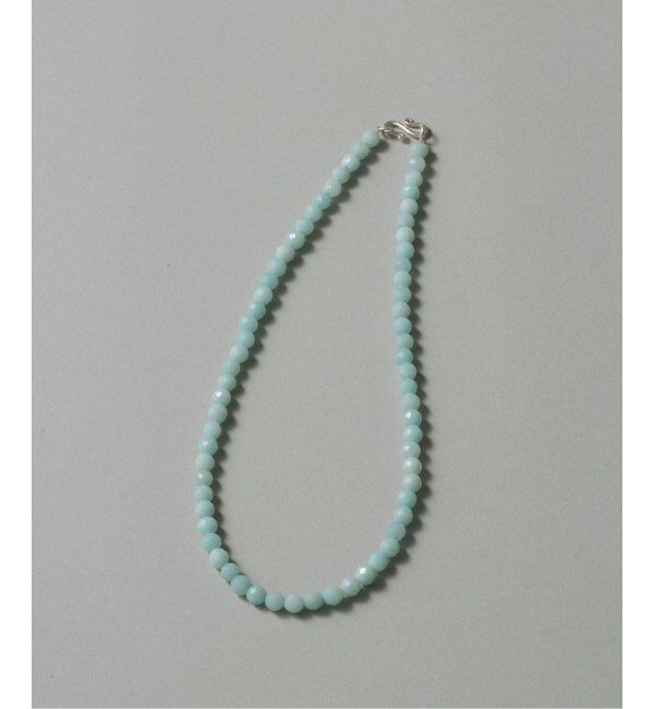 Spick and Span「《WEB限定予約》【SAMH by LILAS】アマゾナイトネックレス SV」|ネックレス|