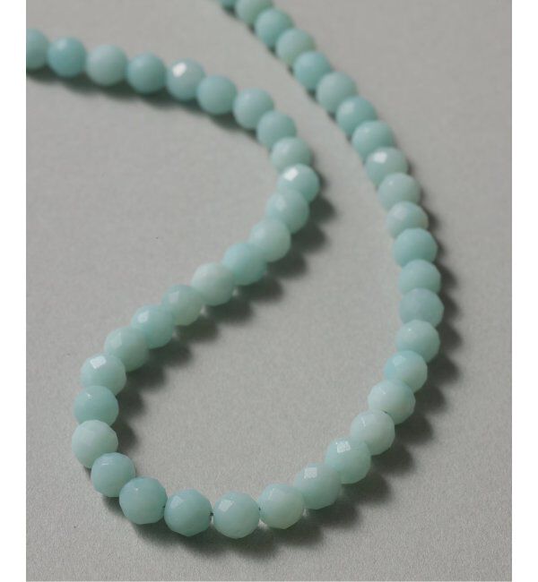 Spick and Span「《WEB限定予約》【SAMH by LILAS】アマゾナイトネックレス SV」|ネックレス|