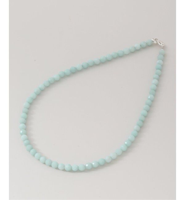 Spick and Span「《WEB限定予約》【SAMH by LILAS】アマゾナイトネックレス SV」|ネックレス|