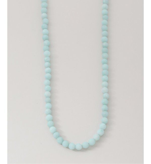 Spick and Span「《WEB限定予約》【SAMH by LILAS】アマゾナイトネックレス SV」|ネックレス|