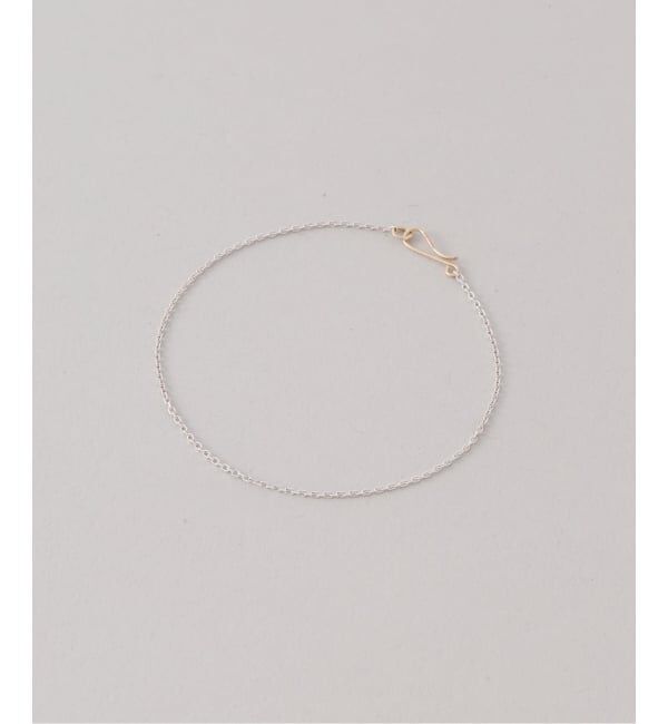 Spick and Span「【SAMH by LILAS】 デタッチャブルフックSVブレスレット K10*SV」|ブレスレット・バングル|