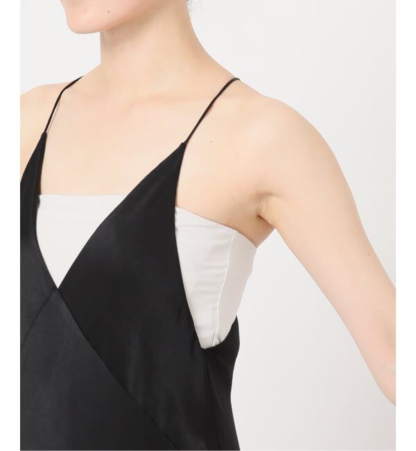 NOBLE「サテンアジャストキャミワンピース」|ワンピース|