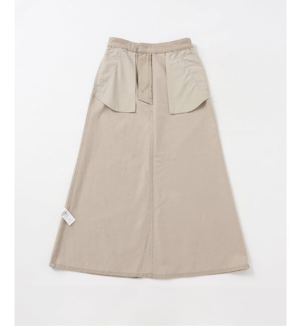 Spick and Span「ウォッシュドツイルナロースカート」|スカート|