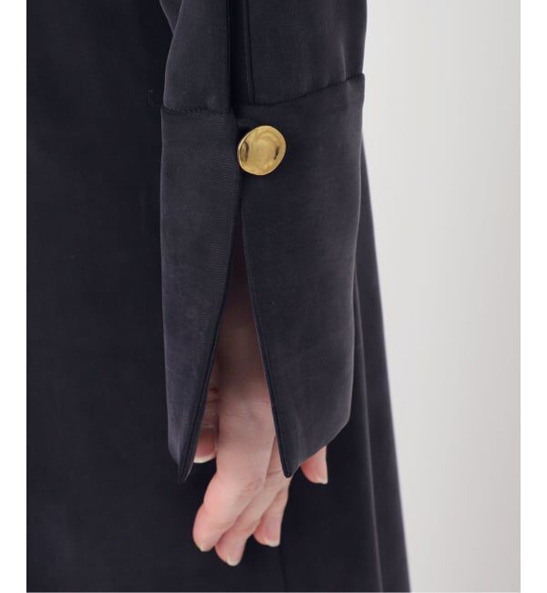 NOBLE「ELENI/エルニ キュプラサテンリーンワンピース」|ワンピース|