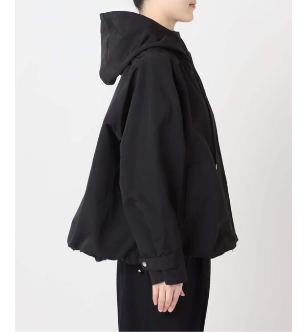 U by SPICK&SPAN「《WEB限定 / 追加》コットン/ナイロングログランフレアブルゾン」|ブルゾン・スタジャン|