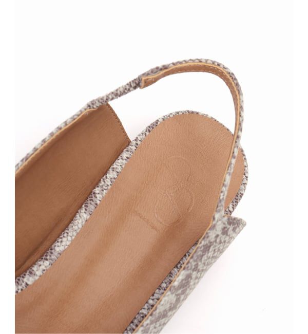 Spick and Span「《WEB限定》Spick & Span バックストラップパンプス（パイソン）」|パンプス|