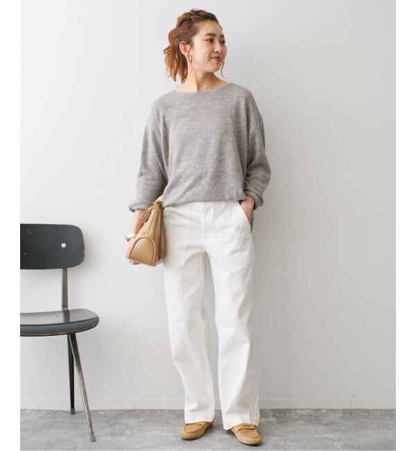 Spick and Span「《追加2》ルーズベイカーパンツ」|カーゴ|