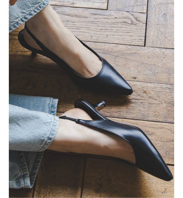 NOBLE「《追加予約・NOBLE別注》オリジナルバックストラップヒール」|パンプス|