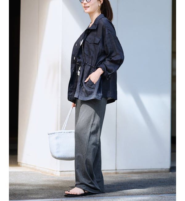 FRAMeWORK「≪予約≫コンパクトインレーパンツ（ベージュ）」|その他|