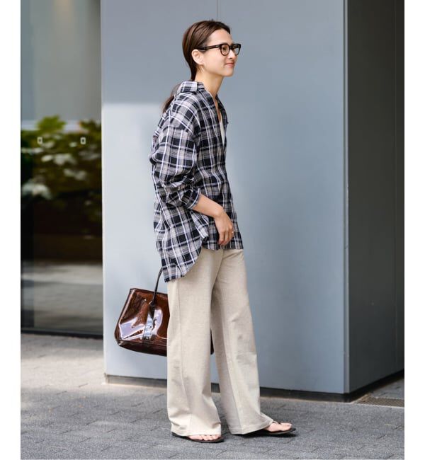 FRAMeWORK「≪予約≫コンパクトインレーパンツ（ベージュ）」|その他|