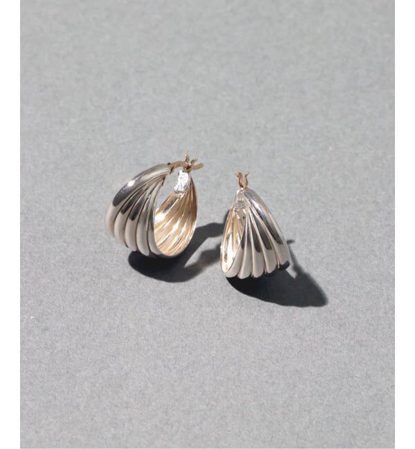 Spick and Span「【SAMH by LILAS】5ラインカーブフープピアス SV（両耳）」|ピアス|シルバー