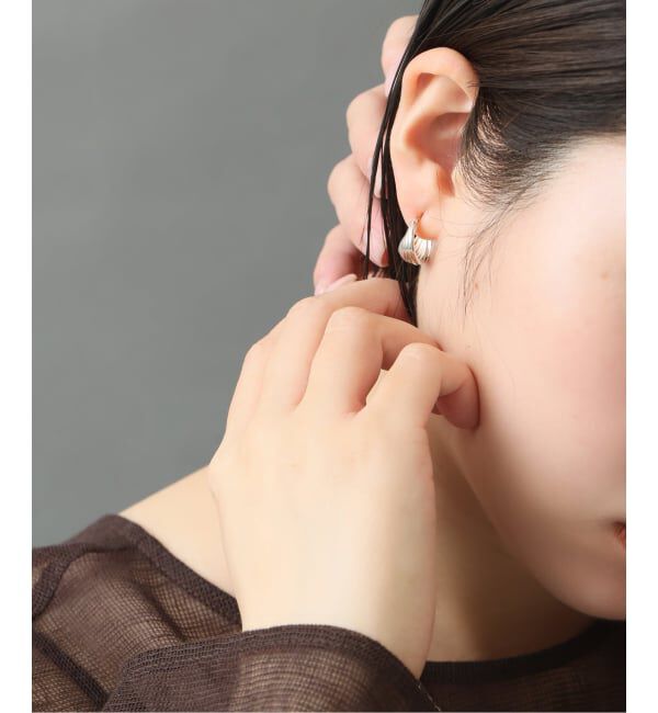 Spick and Span「【SAMH by LILAS】5ラインカーブフープピアス SV（両耳）」|ピアス|