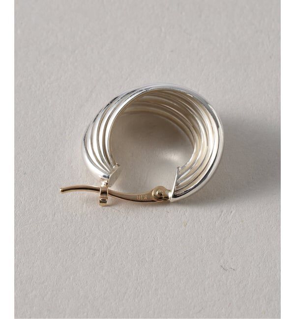 Spick and Span「【SAMH by LILAS】5ラインカーブフープピアス SV（両耳）」|ピアス|