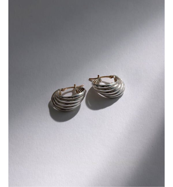 Spick and Span「【SAMH by LILAS】5ラインカーブフープピアス SV（両耳）」|ピアス|