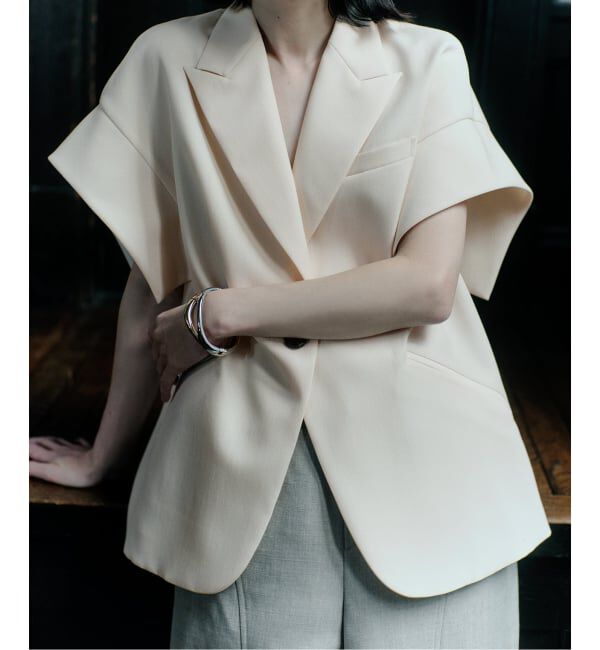 NOBLE「ELENI/エルニ ストラクチャードウールジレ」|その他|