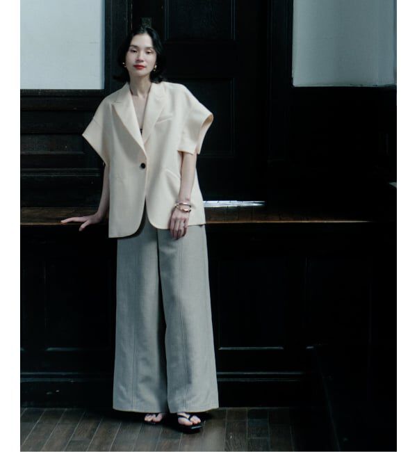 NOBLE「ELENI/エルニ ストラクチャードウールジレ」|その他|