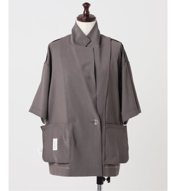 U by SPICK&SPAN「《予約 / 限定カラー》ウォッシャブルリネンジャケット」|テーラードジャケット|