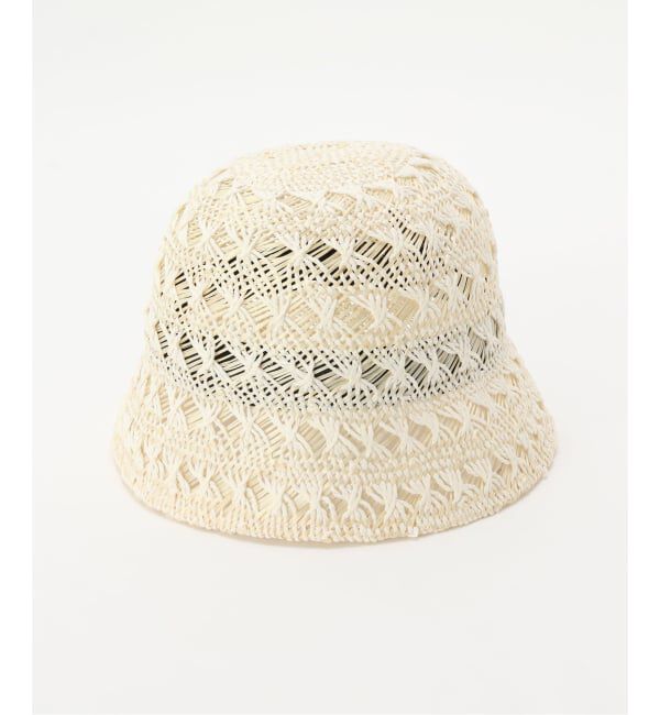 Spick and Span「La Maison de Lyllis / メゾンドリリス ANGLE」|ハット|ホワイト