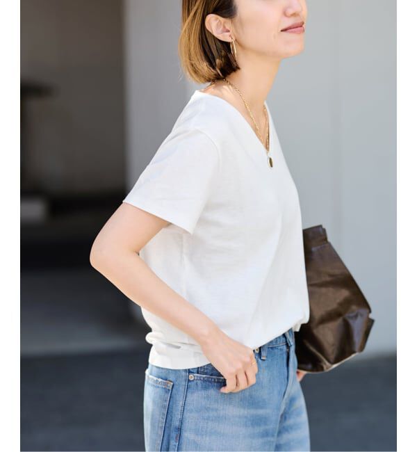 FRAMeWORK「TCR-V/N-Tee」|Tシャツ・カットソー|