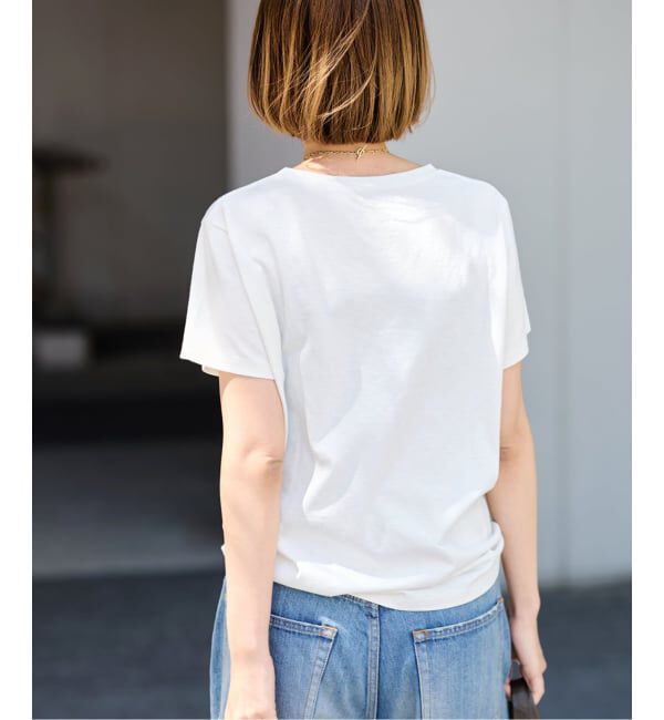 FRAMeWORK「TCR-V/N-Tee」|Tシャツ・カットソー|