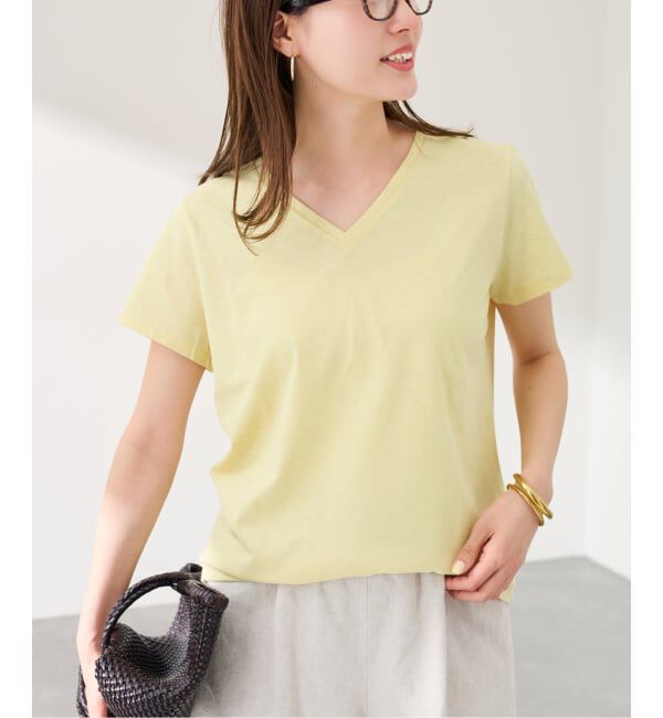 FRAMeWORK「TCR-V/N-Tee」|Tシャツ・カットソー|