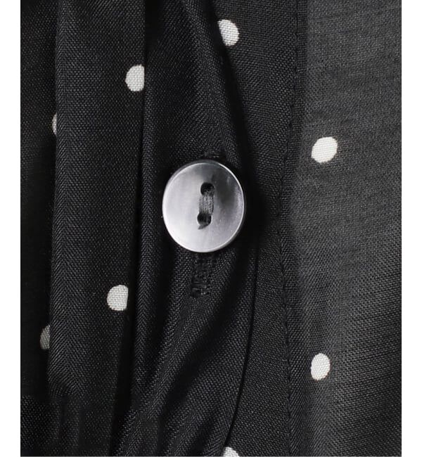 U by SPICK&SPAN「《WEB限定 / 追加予約》衿つきドットブラウス」|シャツ・ブラウス|