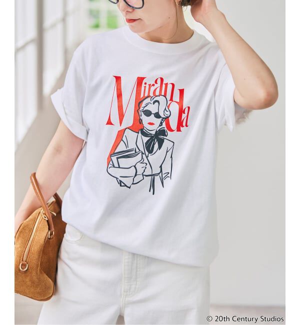 Spick and Span「《別注 / 予約》GOOD ROCK SPEED ／ The DEVIL WEARS P」|Tシャツ・カットソー|ホワイト